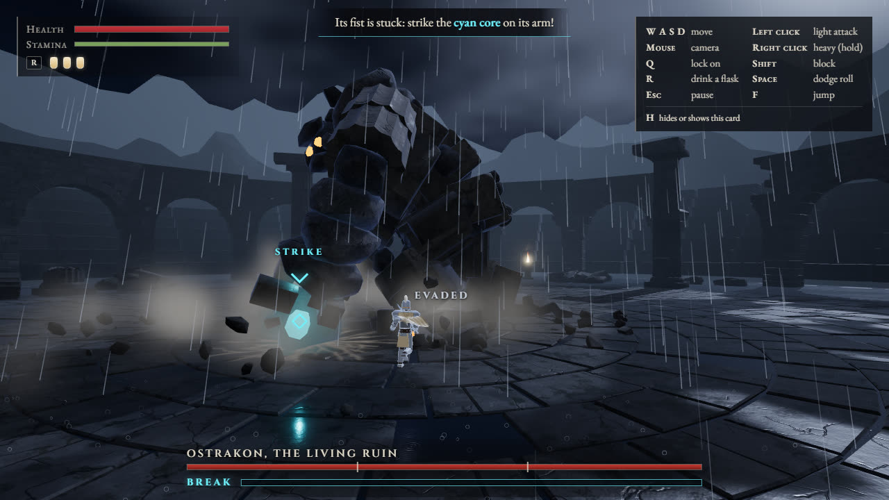 The finished game at this moment.